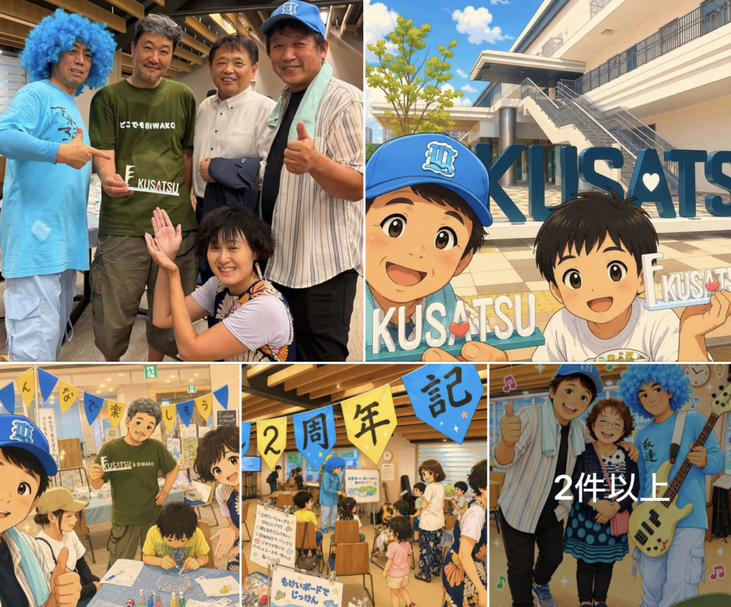 草津市立プール2周年記念イベント